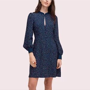 Lips Crepe Dress